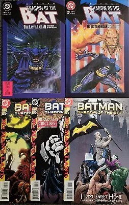 Buy Batman: Shadow Of The Bat #2 6 84-86 DC Comic Book Lot 1992 Grant KEY Joker • 15.23£