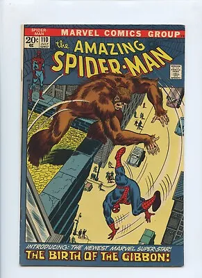 Buy Amazing Spider-Man #110 1972 (FN/VF 7.0) • 27.66£
