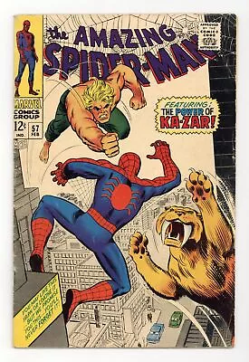 Buy Amazing Spider-Man #57 GD/VG 3.0 1968 • 35.18£