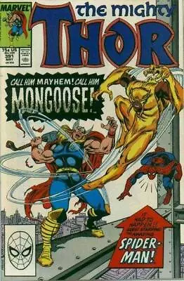 Buy Thor (1962) # 391 (5.0-VGF) 1st Eric Masterson, Spider-Man 1988 • 9£