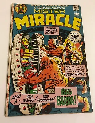 Buy Mister Miracle # 4 NM- DC Comic Book Jack Kirby Fourth World Superman Batman RD1 • 37.84£