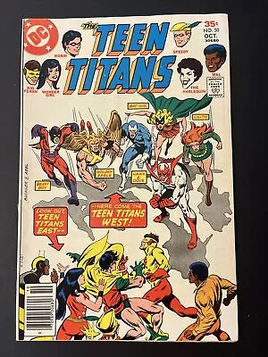 Buy The Teen Titans #50 1st Appearance Teen Titans West FN 1977 • 12£