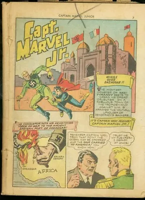 Buy Captain Marvel Jr. #1   - Fawcett  -P - Comic Book • 341.76£