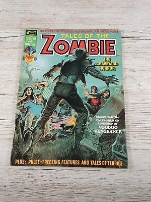 Buy Curtis Comics Marvel Tales Of The Zombie #8 The Graveyard Horror 1974 Free UK PP • 19.95£