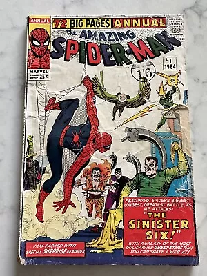 Buy Amazing Spider-Man Annual 1 1964 • 250£