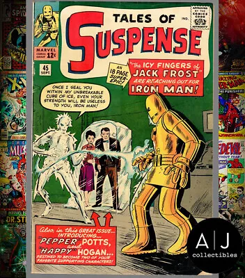 Buy Tales Of Suspense #45 VG/FN 5.0 (Marvel) Missing Piece Of Cover • 356.27£