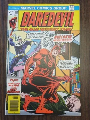 Buy Daredevil #131 Nm- (9.2) March 1976 Marvel Comics 1st Appearance Bullseye ** • 699.99£