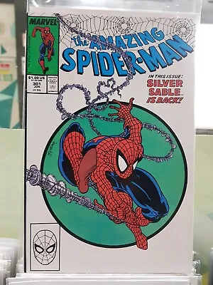 Buy Amazing Spider-man 301 Classic Cover 1988 • 60£