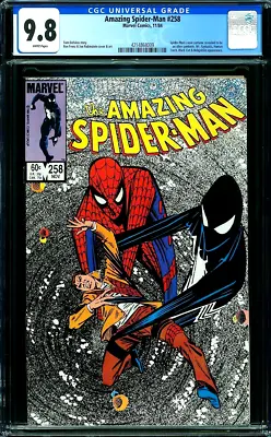 Buy AMAZING SPIDER-MAN #258 CGC 9.8 WP 1st BOMBASTIC BAG-MAN Marvel 1984 VENOM • 324.63£
