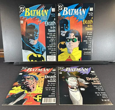 Buy Batman: A Death In The Family #426, 427,428,429 1988 Signed By Jim Aparo • 96.51£