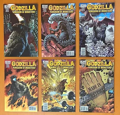 Buy Godzilla Kingdom Of Monsters #1, 2, 3... Up To #12 Complete Series (IDW 2011) • 95£