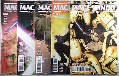 Buy Star Wars: MACE WINDU Jedi Of The Republic (5) Comic SET #1 2 3 4 5 Ahsoka 1st • 109.09£