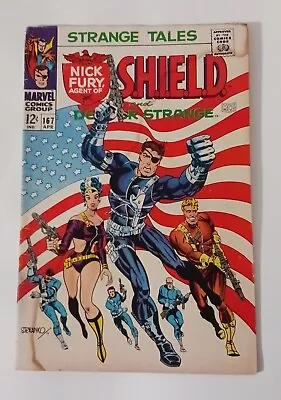 Buy Strange Tales Nick Fury Agent Of Shield #167 Lowgrade • 15.98£