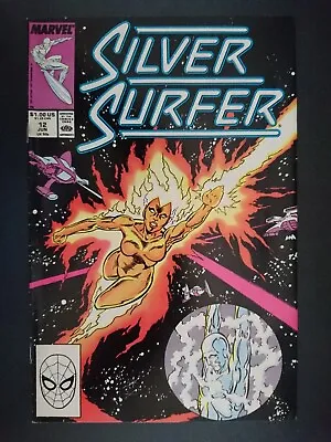 Buy Silver Surfer 12  Vol 3    Near Mint  9.0 - 9.2    Nova    1987 • 2.99£