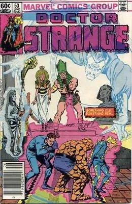 Buy Doctor Strange (2nd Series) #53 (Newsstand) FN; Marvel | Fantastic Four Pharaoh • 6.80£