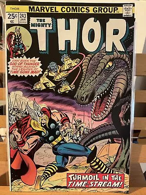 Buy The Mighty Thor #243 ~ 1975 Marvel Comics • 51.35£