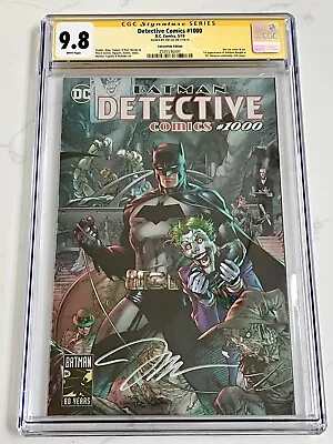 Buy Batman Detective Comics #1000 - CGC SS 9.8 Jim Lee Convention Edition Foil SDCC • 359.78£