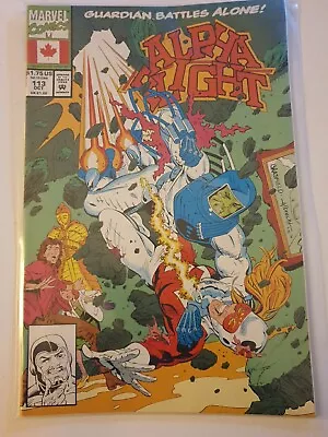 Buy Alpha Flight #113 Marvel Comics Oct 1992 NM +Bagged, Guardian Battles Alone • 1.99£