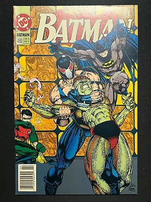 Buy Batman #489 (2nd Appearance Bane) - DC Comics 1993 - VF - Newsstand Edition • 11.85£