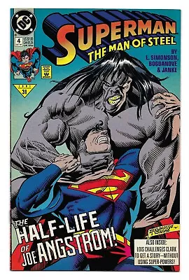 Buy Superman: The Man Of Steel #4 : VF/NM :  Idle Hands  • 1.95£