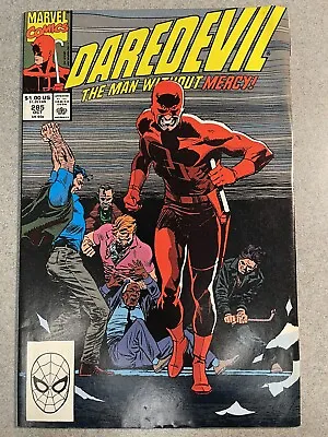 Buy Daredevil #285 (1990) Key! 1st Appearance Of Nyla Skin Marvel Comics • 3.15£