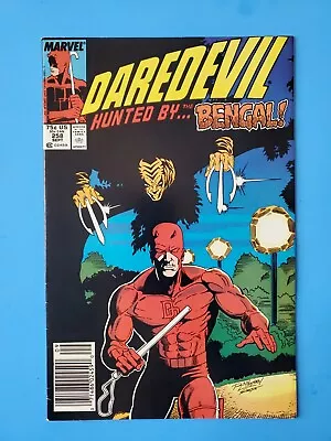 Buy Daredevil #258 Newsstand - 1st App Bengal - Marvel Comics 1988 • 7.99£