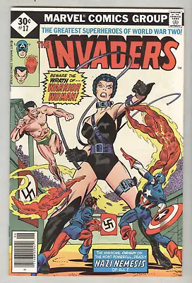 Buy Invaders #17 June 1977 VF Warrior Woman • 11.79£