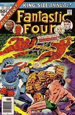 Buy Fantastic Four (1961) Annual #  11 (5.0-VGF) Invaders 1976 • 9£