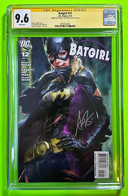 Buy Signed Batgirl #12 (dc 2010) Stanley Artgerm Lau | Cgc 9.6 • 238.16£