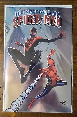 Buy The Spectacular Spider-men #1🔥david Marquez Foil Variant Nm+🔥 Marvel 2024🔥 • 11.85£