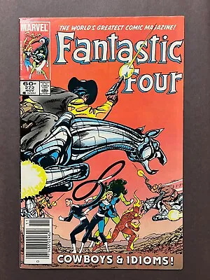 Buy Fantastic Four #272 (1984) Newsstand KEY NATHANIEL RICHARDS CAMEO FN Range • 5.14£