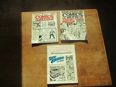 Buy Comics Revue #82 116 124 High Grade Your Favorite Comic Strips Spider-man Tmnt • 3.20£