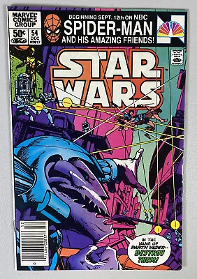 Buy Star Wars 54 Marvel Comics 1981 VF-/VF Walt Simonson Leia Newsstand SK’AR • 9.59£