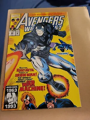 Buy Avengers West Coast #94 1st War Machine Code Name 🔥🔑 • 47.80£