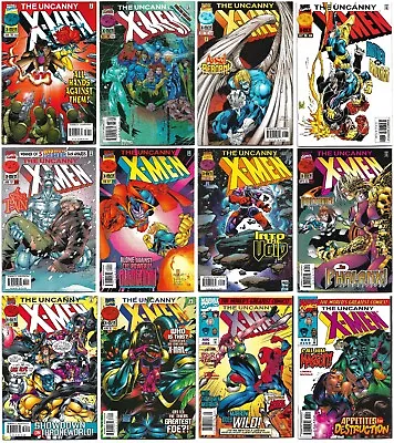 Buy 🔥 Uncanny X-Men (1996-97) #333,337-346,349 * 12 Comics * Joe Madureira 🔥 (21) • 16.38£