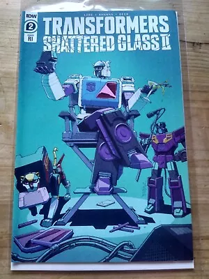 Buy IDW Transformers Shattered Glass II Issue 2 Cover RI 1:10 Variant • 9.99£
