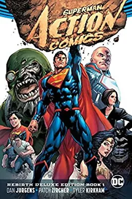Buy Superman: Action Comics: The Rebirth Deluxe Edition Book 1 Rebirt • 14.63£
