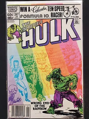 Buy The Incredible Hulk #267 Newsstand Marvel 1982 VG/FN Comics • 4.72£