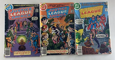 Buy JUSTICE LEAGUE AMERICA (Bronze Age) 158, 160, 168 DC 1978 Lot Of 3 • 19.71£