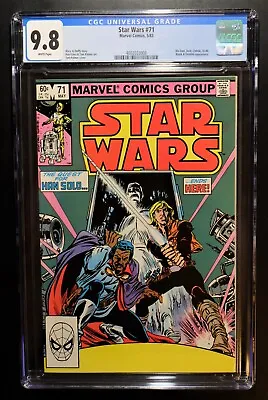 Buy STAR WARS #71 CGC 9.8 - WHITE *1st Appearance Of BOSSK* HIGHEST GRADED COPY! • 259.84£