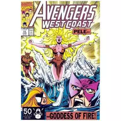 Buy Avengers West Coast #71 In Near Mint Minus Condition. Marvel Comics [v* • 3.82£