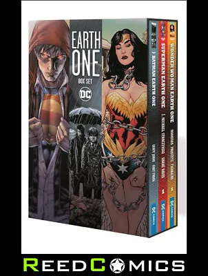 Buy EARTH ONE BOX SET GRAPHIC NOVELS Collects All 3 - Batman, Superman, Wonder Woman • 34.99£