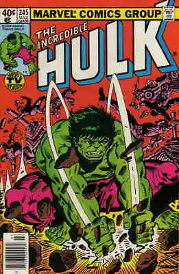 Buy Incredible Hulk, The #245 (Newsstand) VG; Marvel | Low Grade - Bill Mantlo - We • 4.74£