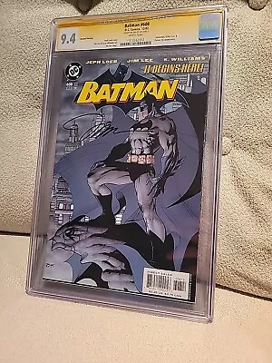 Buy Batman 608 2nd Print CGC 9.4 SS Signed By Jim Lee  • 336.51£