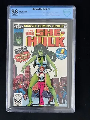 Buy Savage She-Hulk 1 , MN/NM+ , CBCS 9.8 (not CGC) , Key 1st Appearance Of She-Hulk • 255£