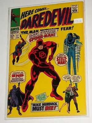 Buy Marvel DAREDEVIL #27 1967 Stilt-Man Appearances NICE! 8.5/9.0 • 54.53£