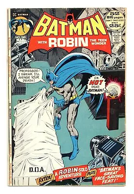 Buy Batman #240 VG 4.0 1972 • 20.56£
