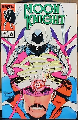 Buy Moon Knight #36 (Mar 1984) - Dr Strange Appearance, Kaluta Cover • 8.71£