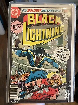Buy Black Lightning #1 Comic Book Origin First Appearance VG/F • 37.95£