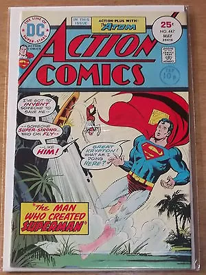 Buy Action Comics #447 Fn+ (6.5) Dc Superman May 1975 • 4.99£